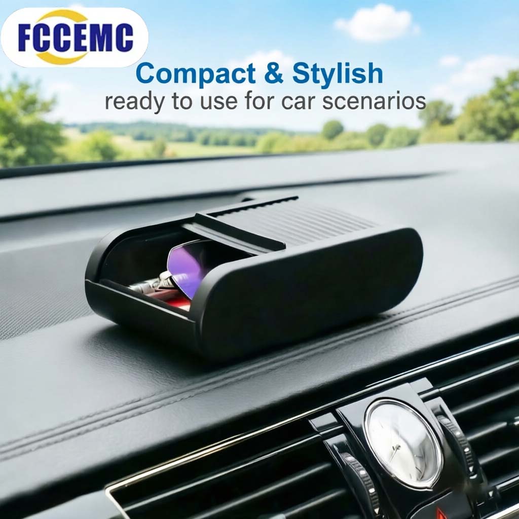 Tech Car Accessories - Pull-Out Car Dashboard Storage Box Self-Adhesive