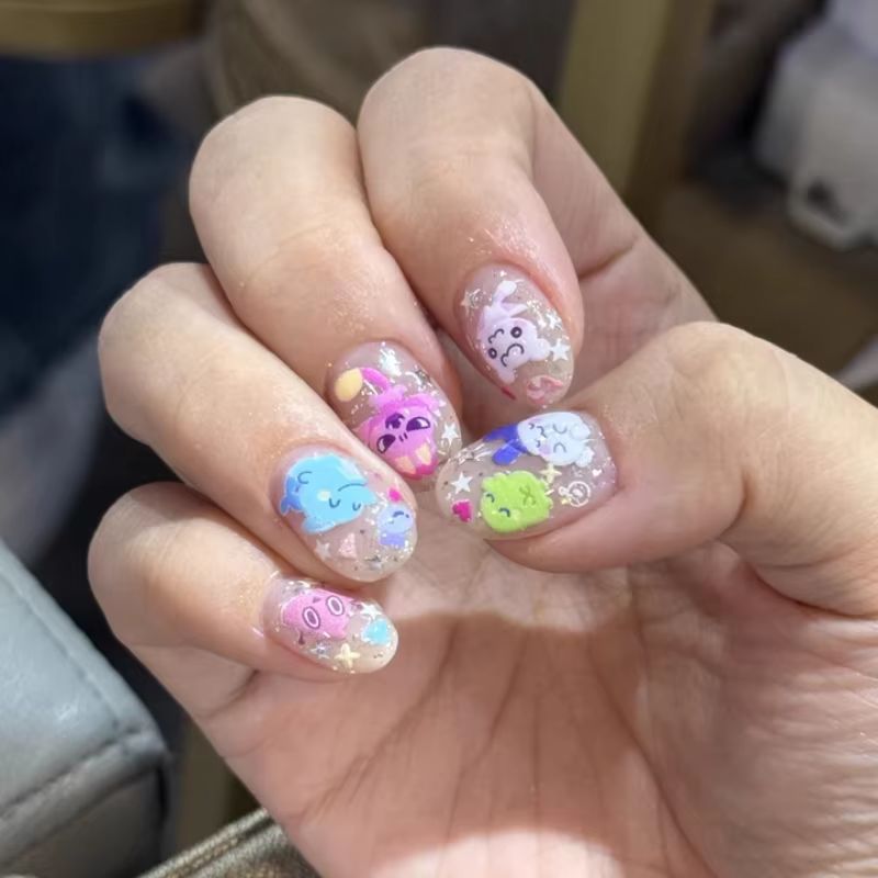 Nail Tech Accessories - Hot Sale Tamagotchi Paradise Happy Garden