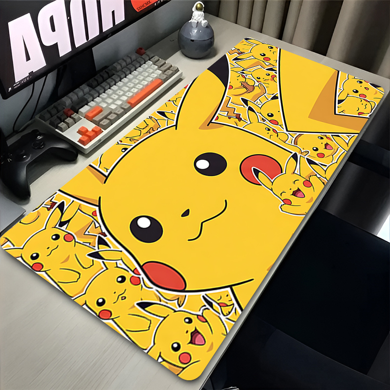 Tech Accessories Desk - Mouse Pad P-pokemon Pikachu Computer Gaming