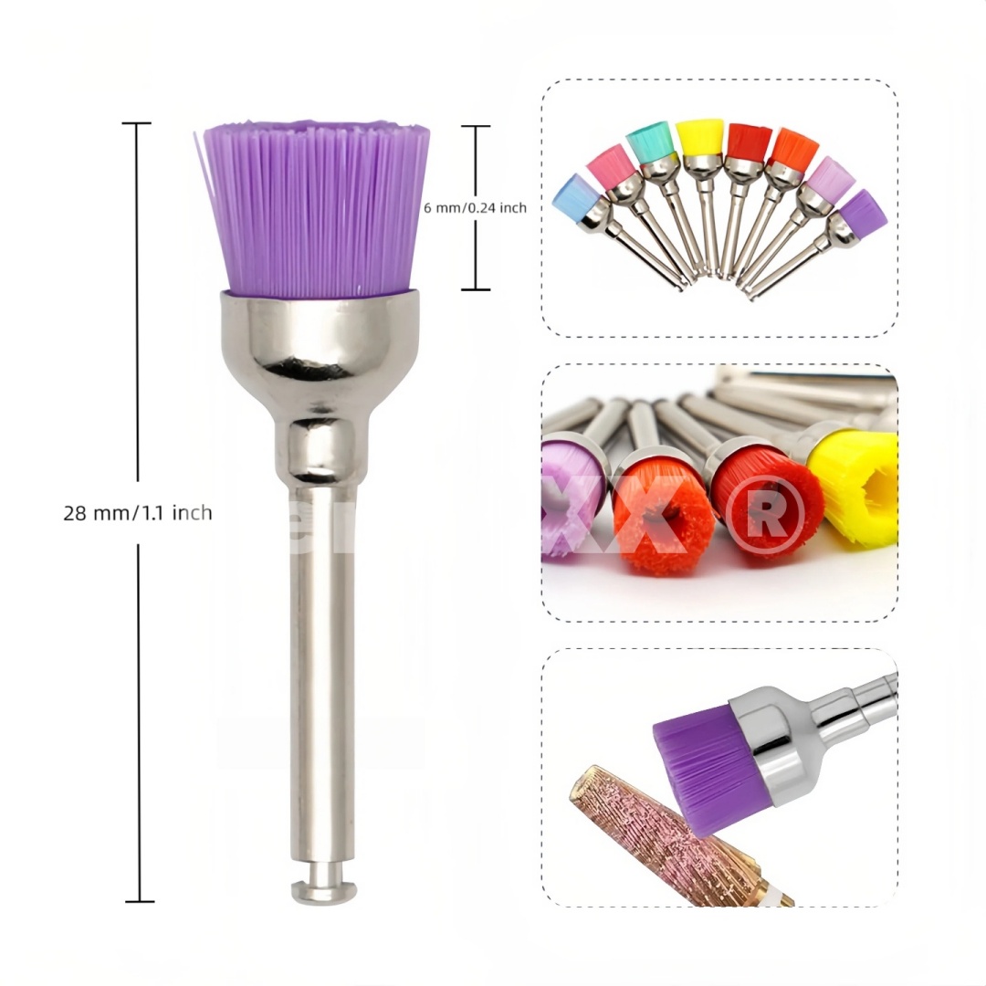 Bowl Nylon Polishing Brushes,  - Nail Tech Accessories avis et prix