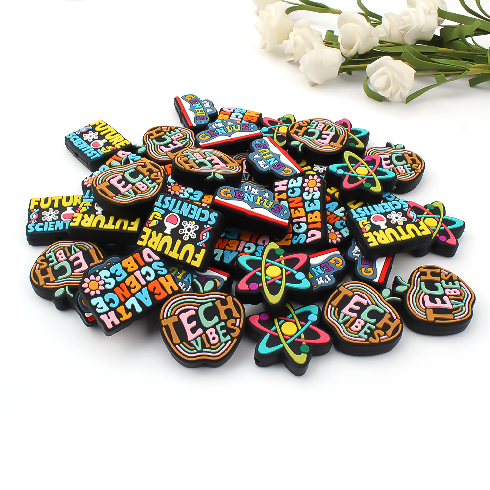 5/10pcs Focal Silicone Beads T - Tech Keychain Accessories avis et prix
