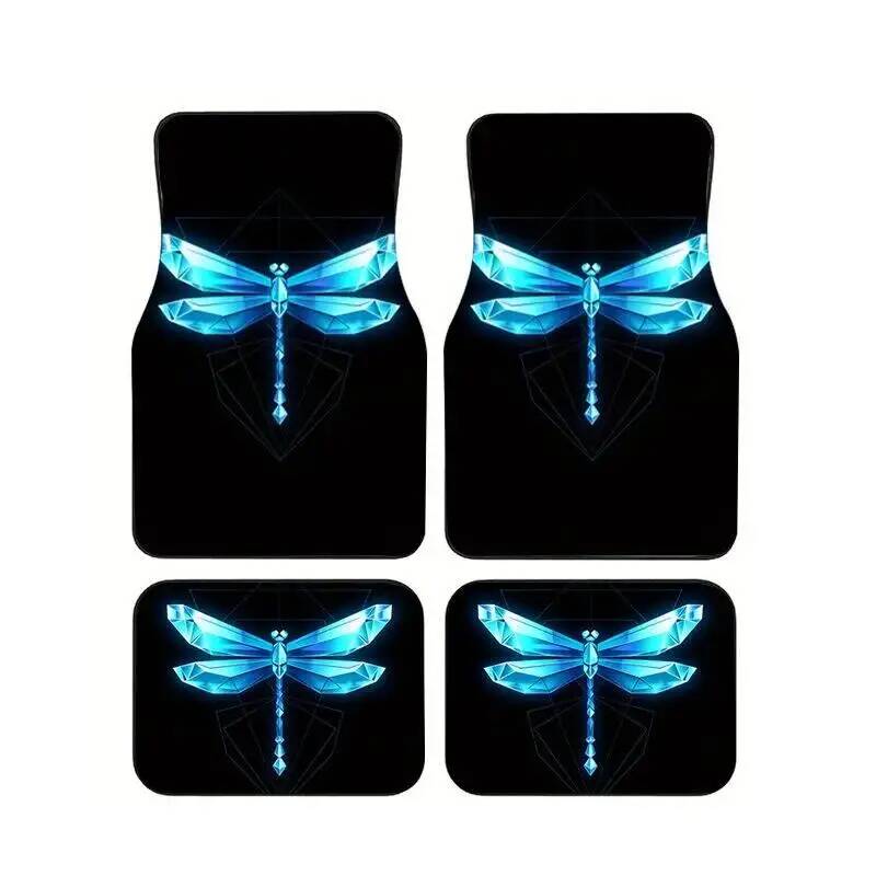 4Pcs Blue Crystal Dragonfly Bl - Universal Tech Accessories avis et prix