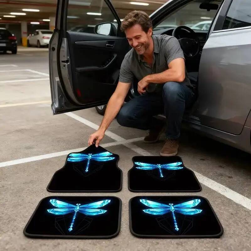 4Pcs Blue Crystal Dragonfly Bl - Universal Tech Accessories avis et prix