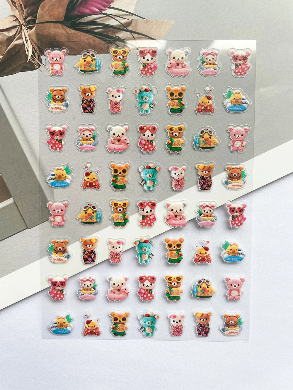Pvc Super Mini Rilakkuma Poste - Nail Tech Accessories avis et prix