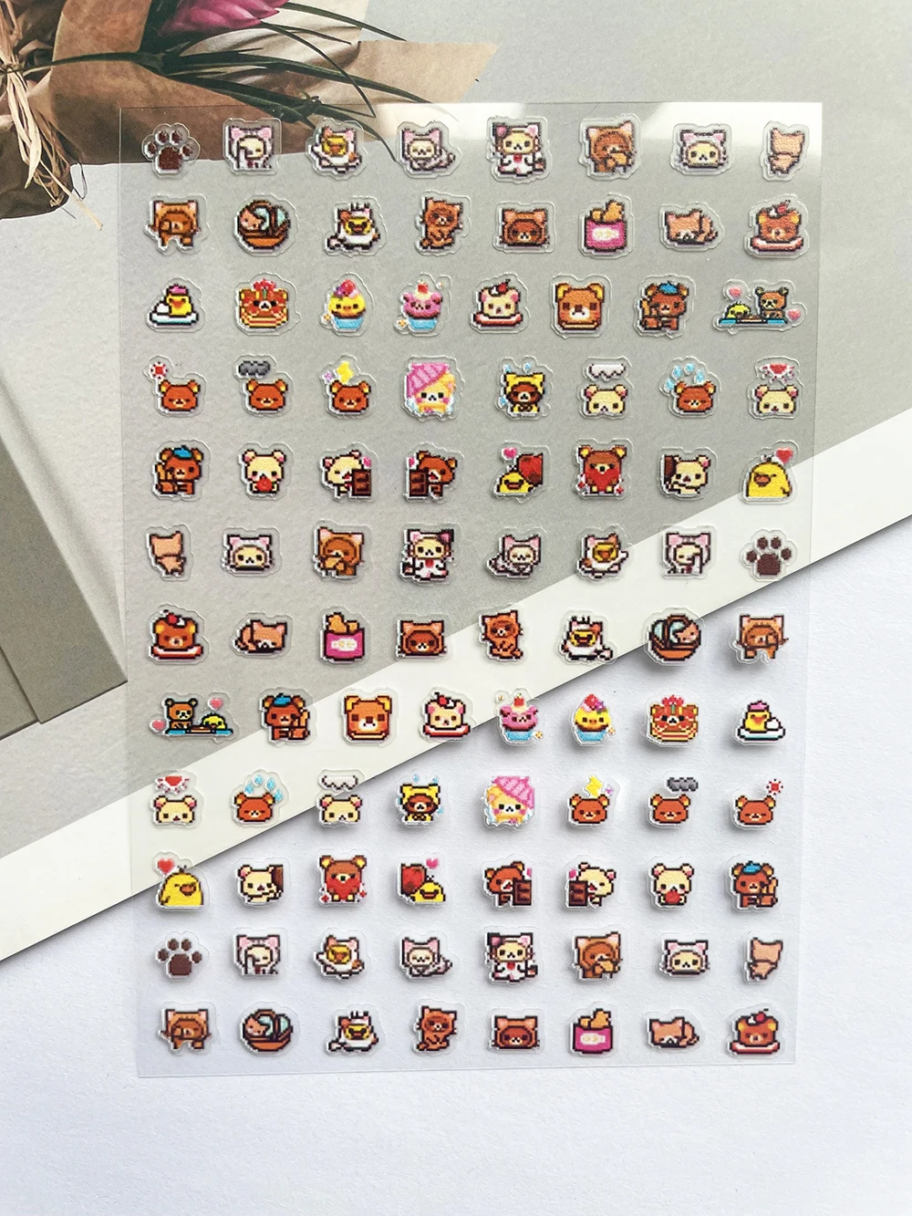 Pvc Super Mini Rilakkuma Poste - Nail Tech Accessories avis et prix