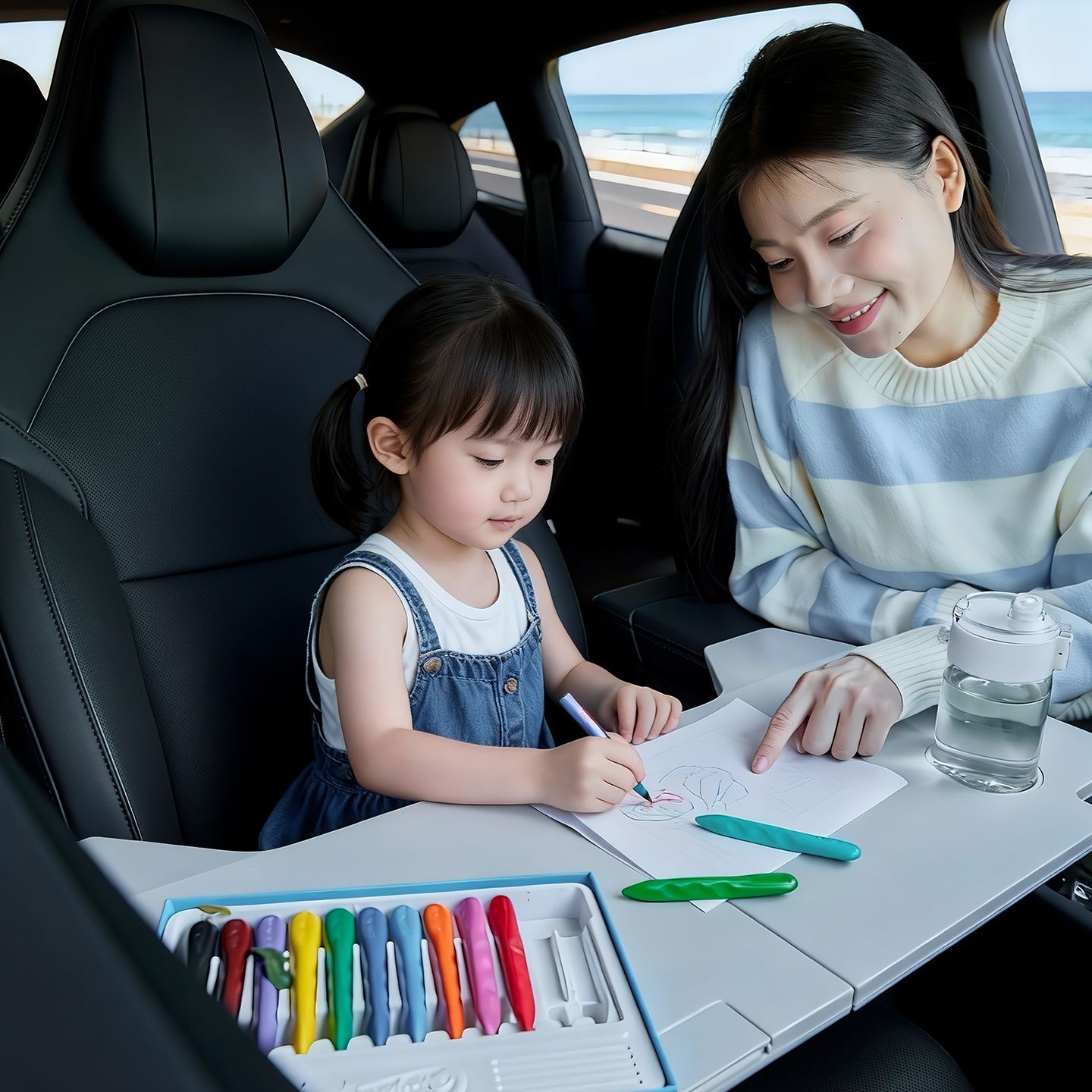 Foldable Car Desk For Tesla Mo - Tech Car Accessories avis et prix