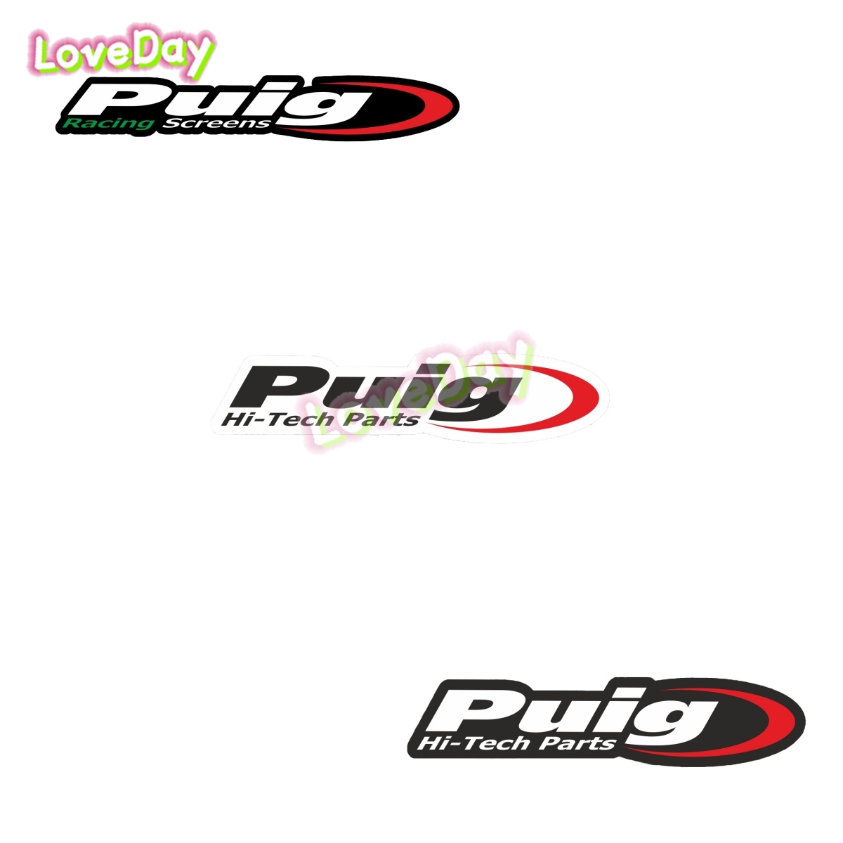 Puig Racing Hi-Tech Sticker NG - Tech Accessories Words avis et prix
