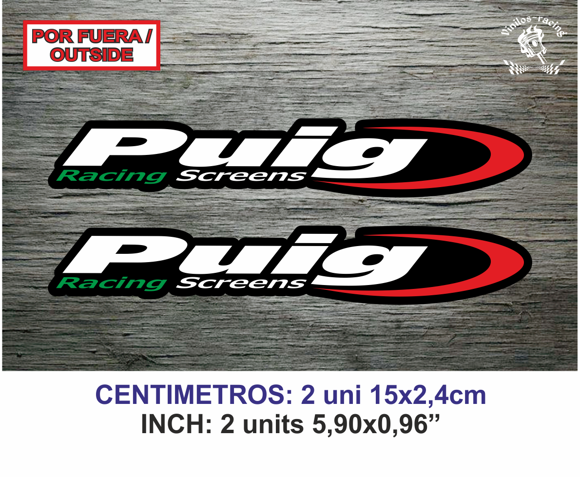 Puig Racing Hi-Tech Sticker NG - Tech Accessories Words avis et prix