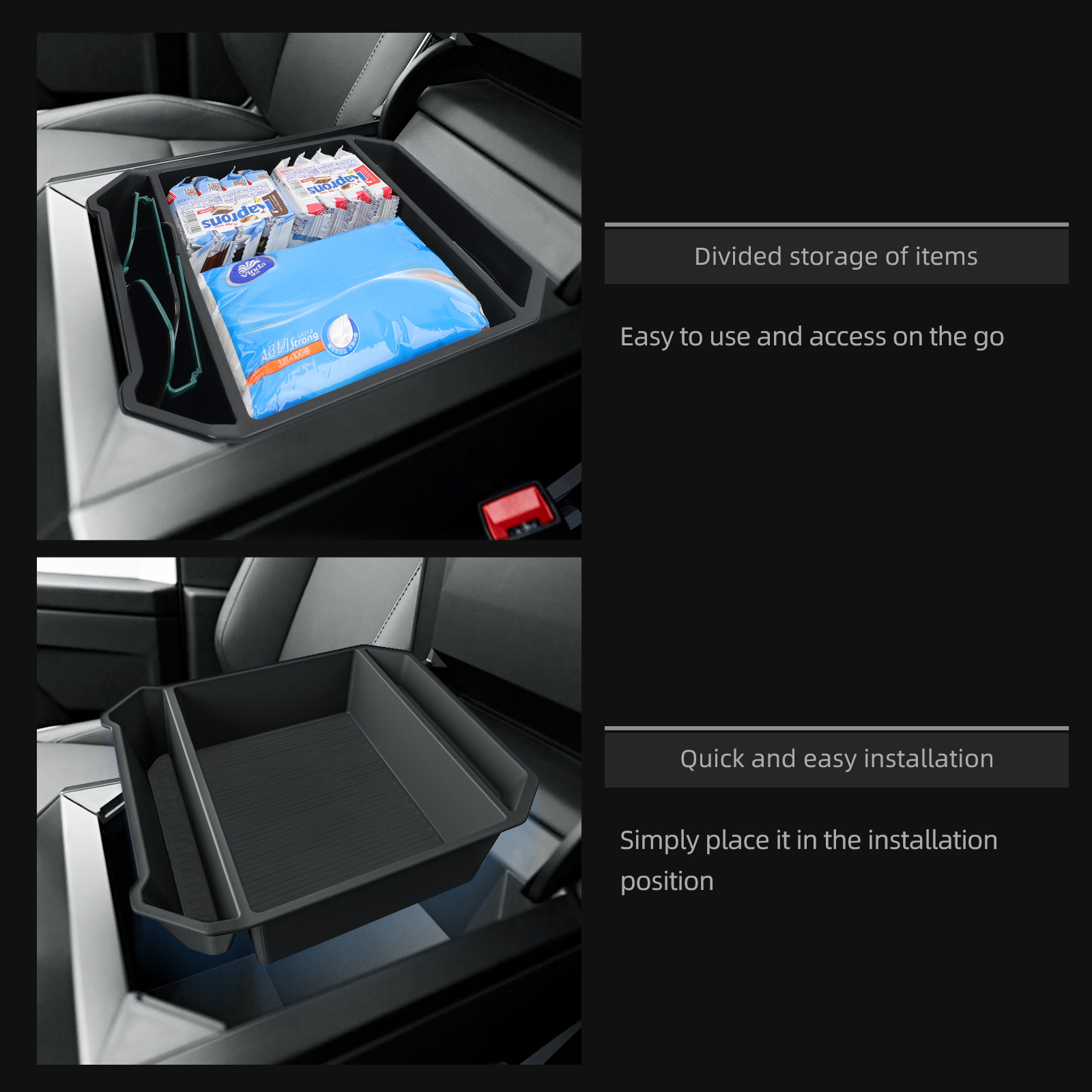 For Tesla Cybertruck Car Cente - Tech Car Accessories avis et prix