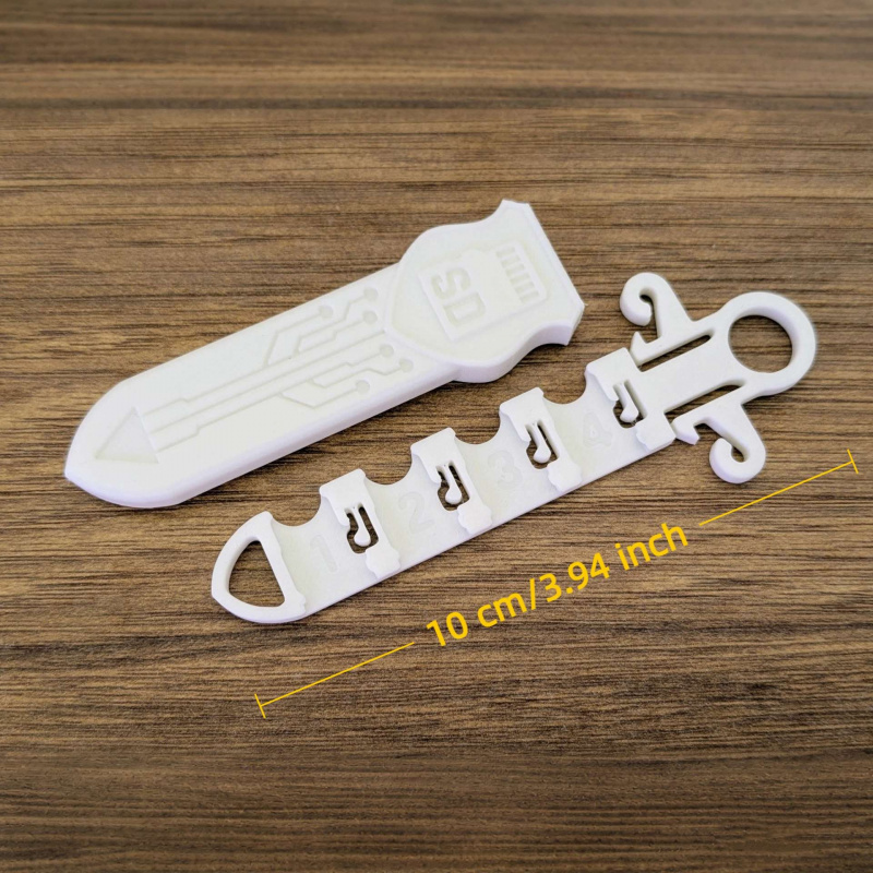 Sword Shaped SD Card Storage C - Tech Keychain Accessories avis et prix