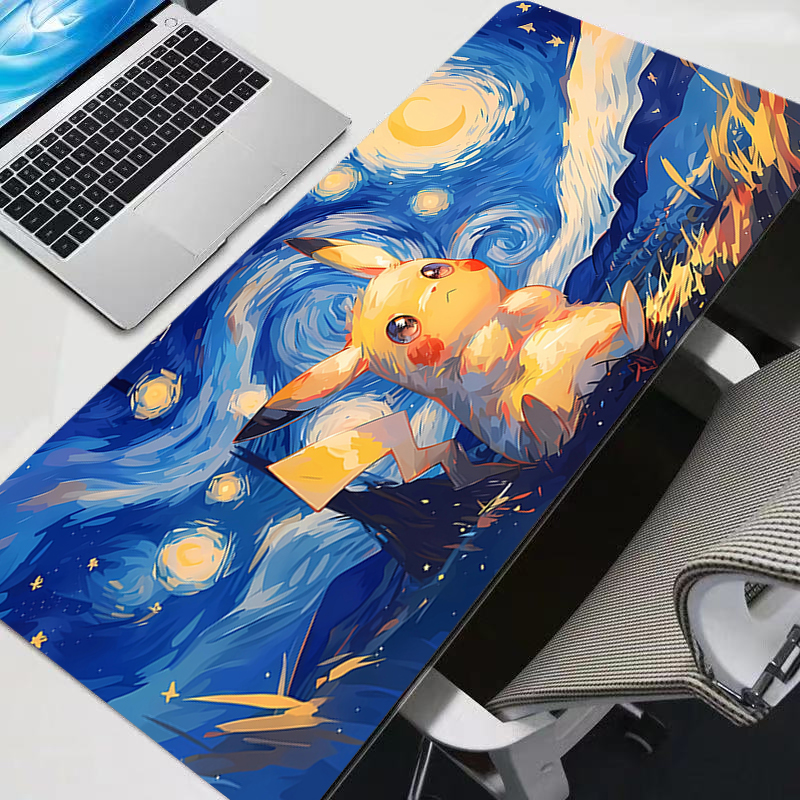 Mouse Pad Large P-Pikachu Rubb - Tech Accessories Desk avis et prix