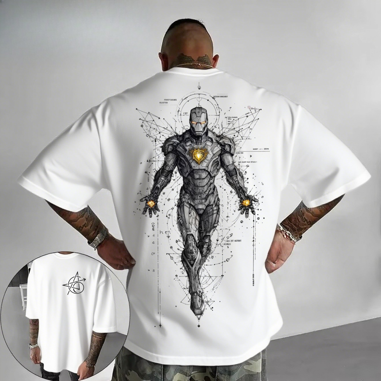 2026 New Cyberpunk Iron Man Te - Tech Accessories Shop avis et prix