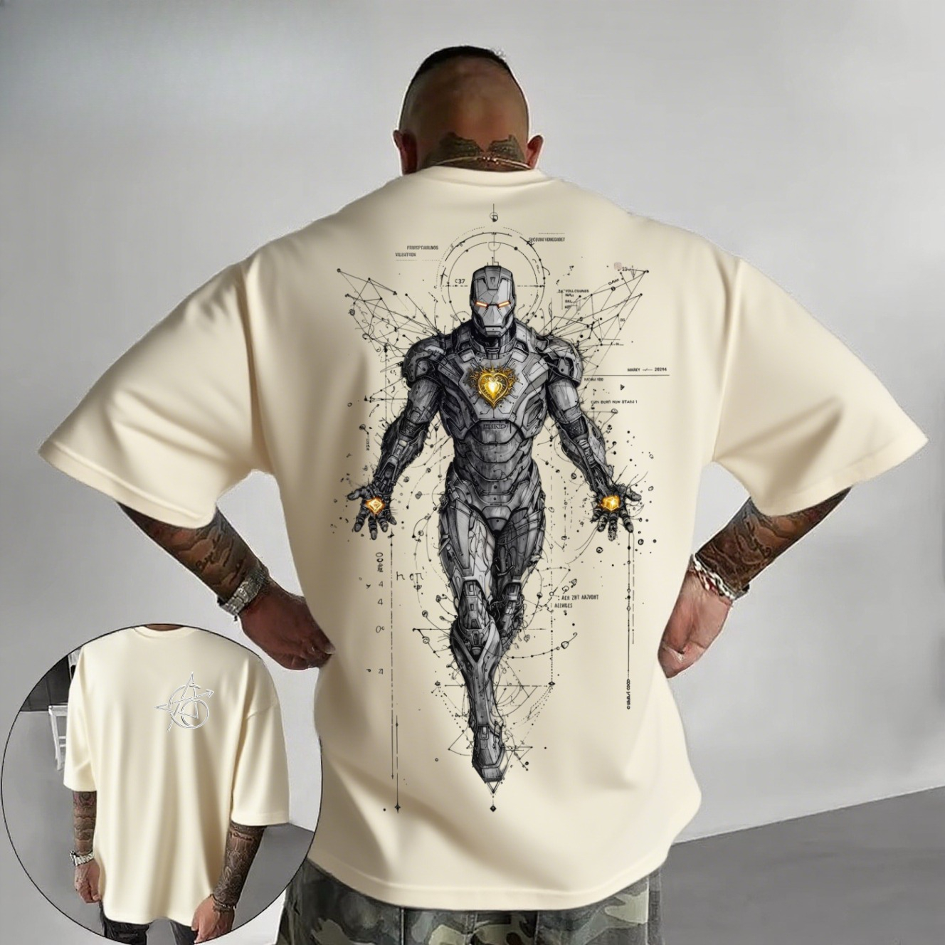 2026 New Cyberpunk Iron Man Te - Tech Accessories Shop avis et prix