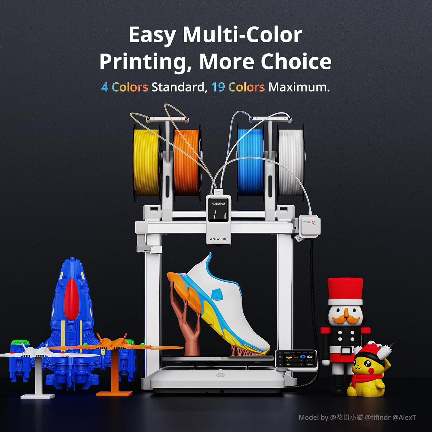 Kobra X Multicolor 3D Printer  - Tech X avis et prix