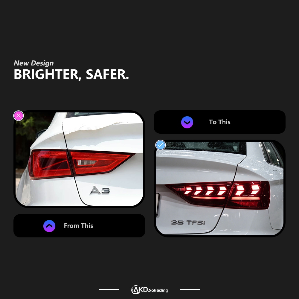 Car Lights for Audi A3 8V Limo - Tech Computer Accessories avis et prix
