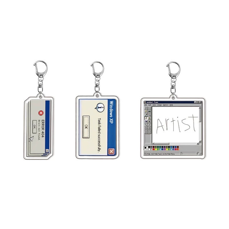 Access Denied Funny Meme Acryl - Tech Keychain Accessories avis et prix