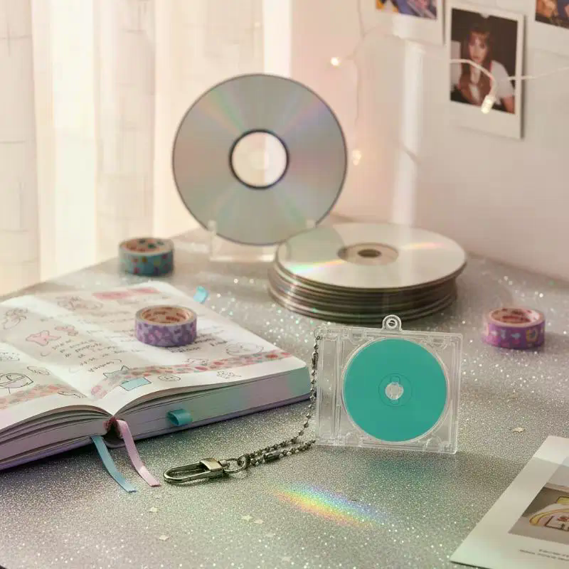 CD Disc Case Key Chain - Perip - Tech Keychain Accessories avis et prix