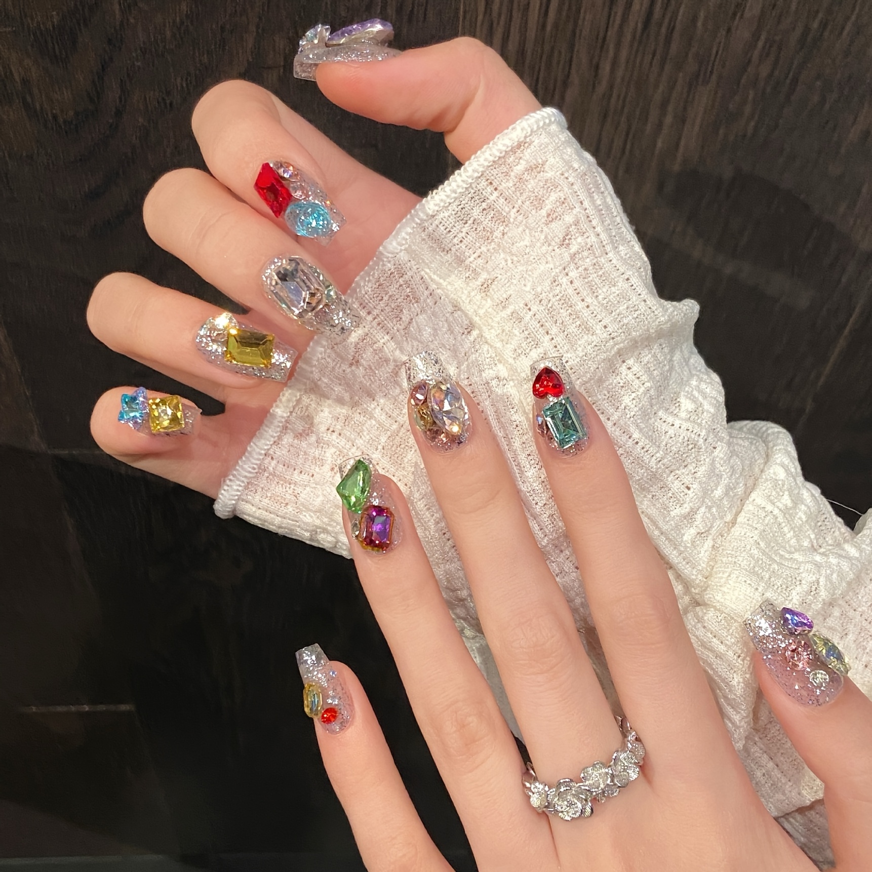10pcs high-end Short colored s - Nail Tech Accessories avis et prix