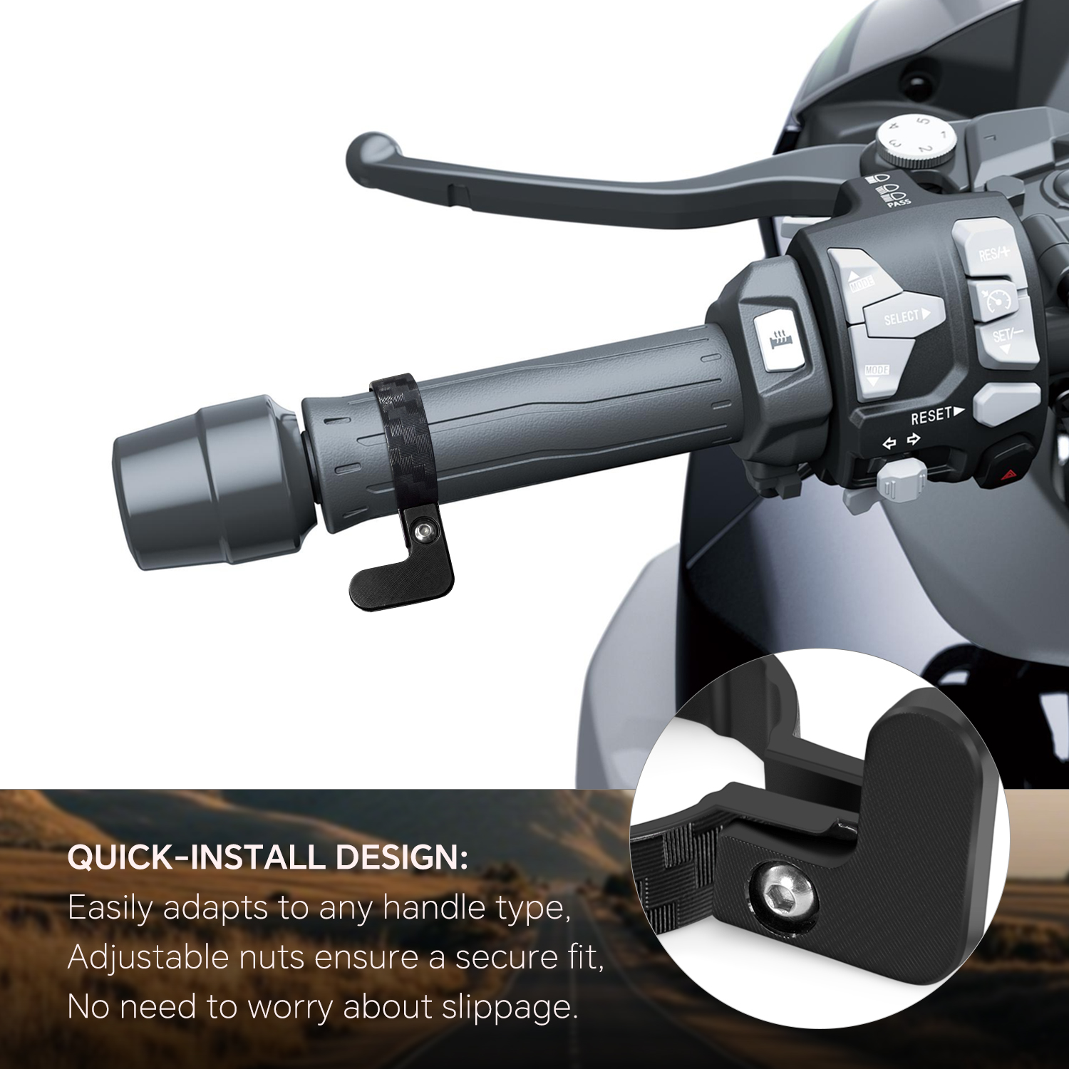 tmax Motorcycle CNC Universal  - Universal Tech Accessories avis et prix