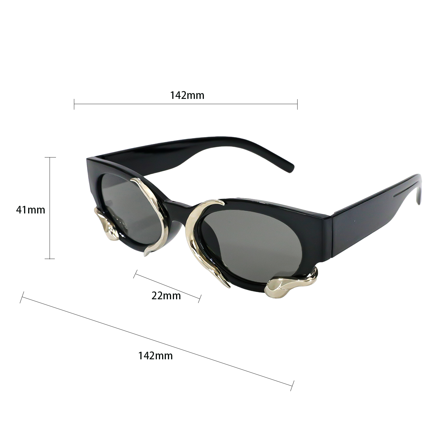 Stereo Spirit Snake Sunglasses - Tech Girl Accessories avis et prix