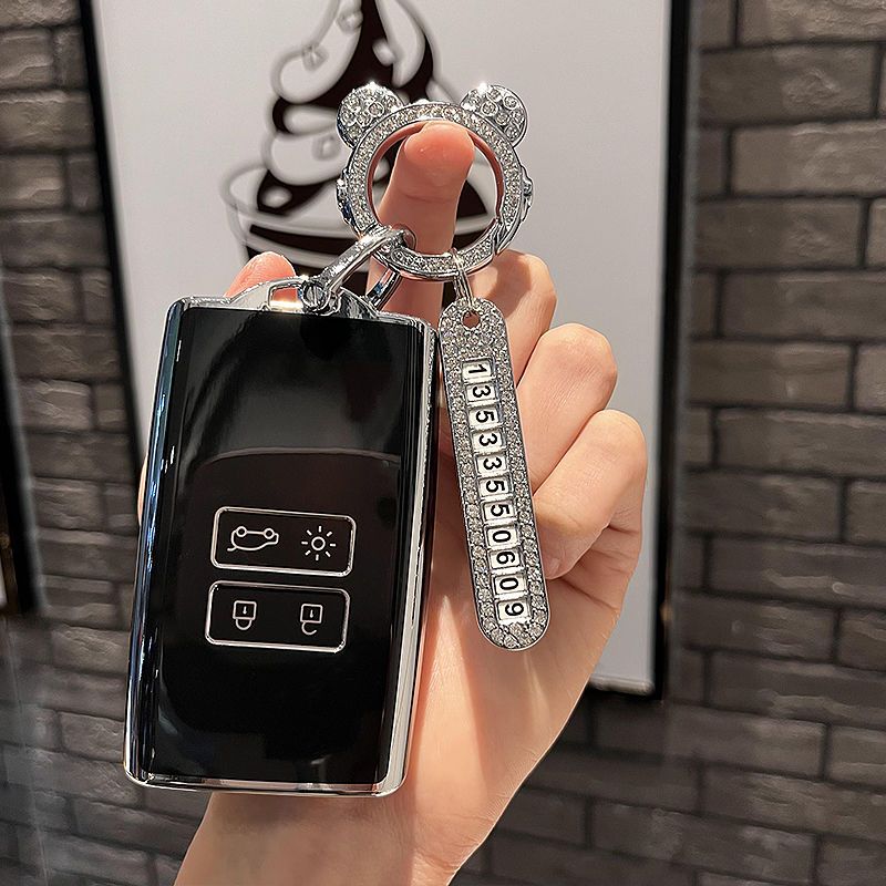 TPU Car Key Case for Renault M - Tech Keychain Accessories avis et prix