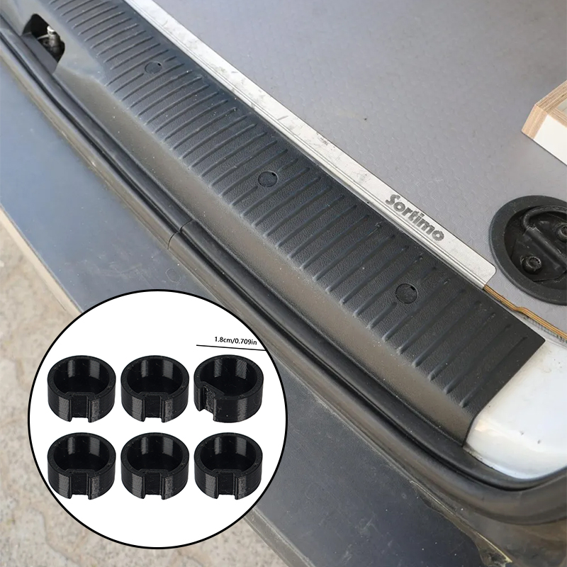 6pcs Car Tailgate Trim Cover F - Tech Computer Accessories avis et prix