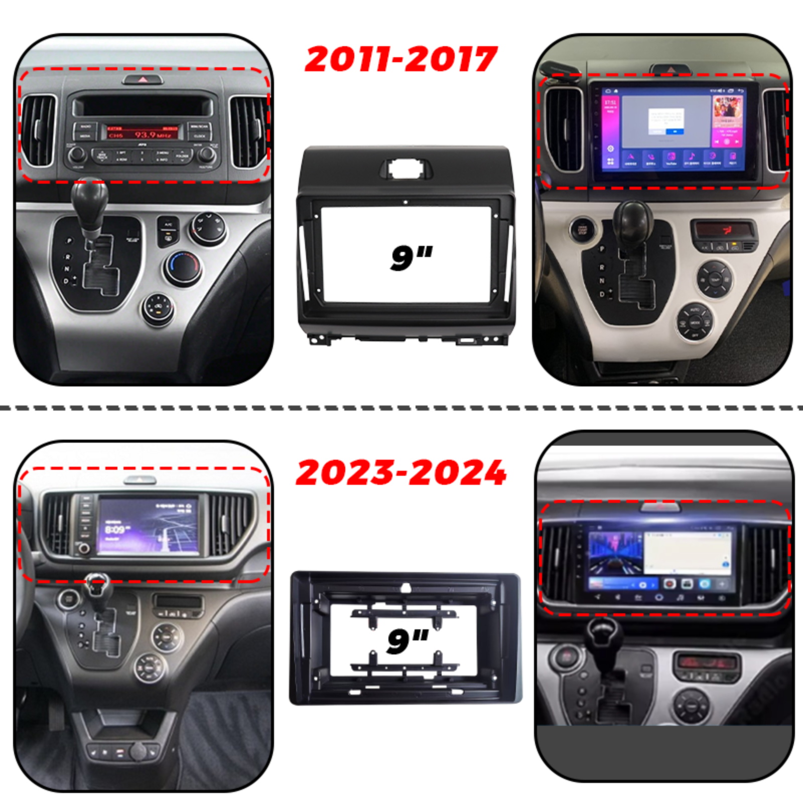 9Inch 2 Din Car For 2011-2024  - Tech Car Accessories avis et prix