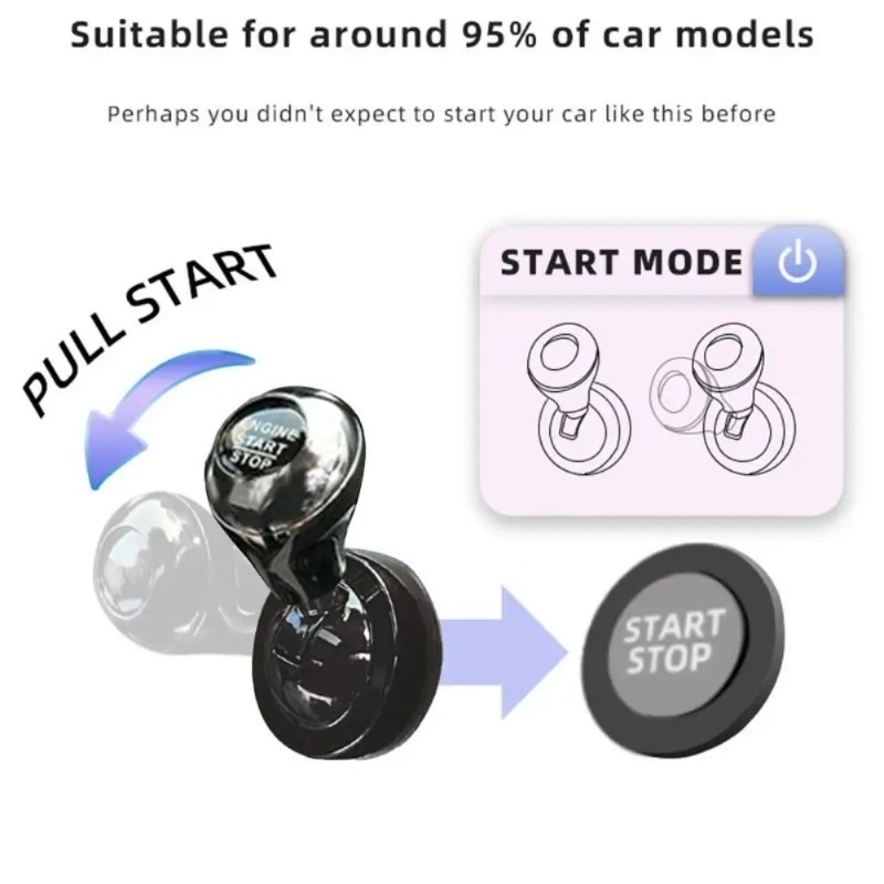 Car One-Touch Start Button wit - Tech Car Accessories avis et prix